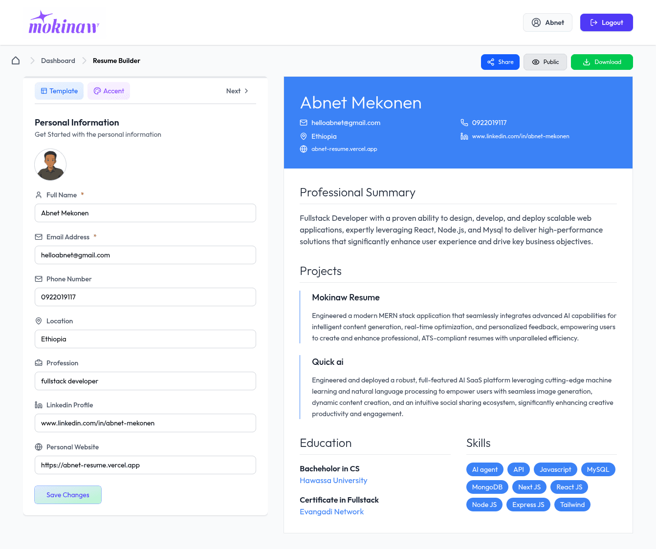 AI Resume Builder screenshot 3