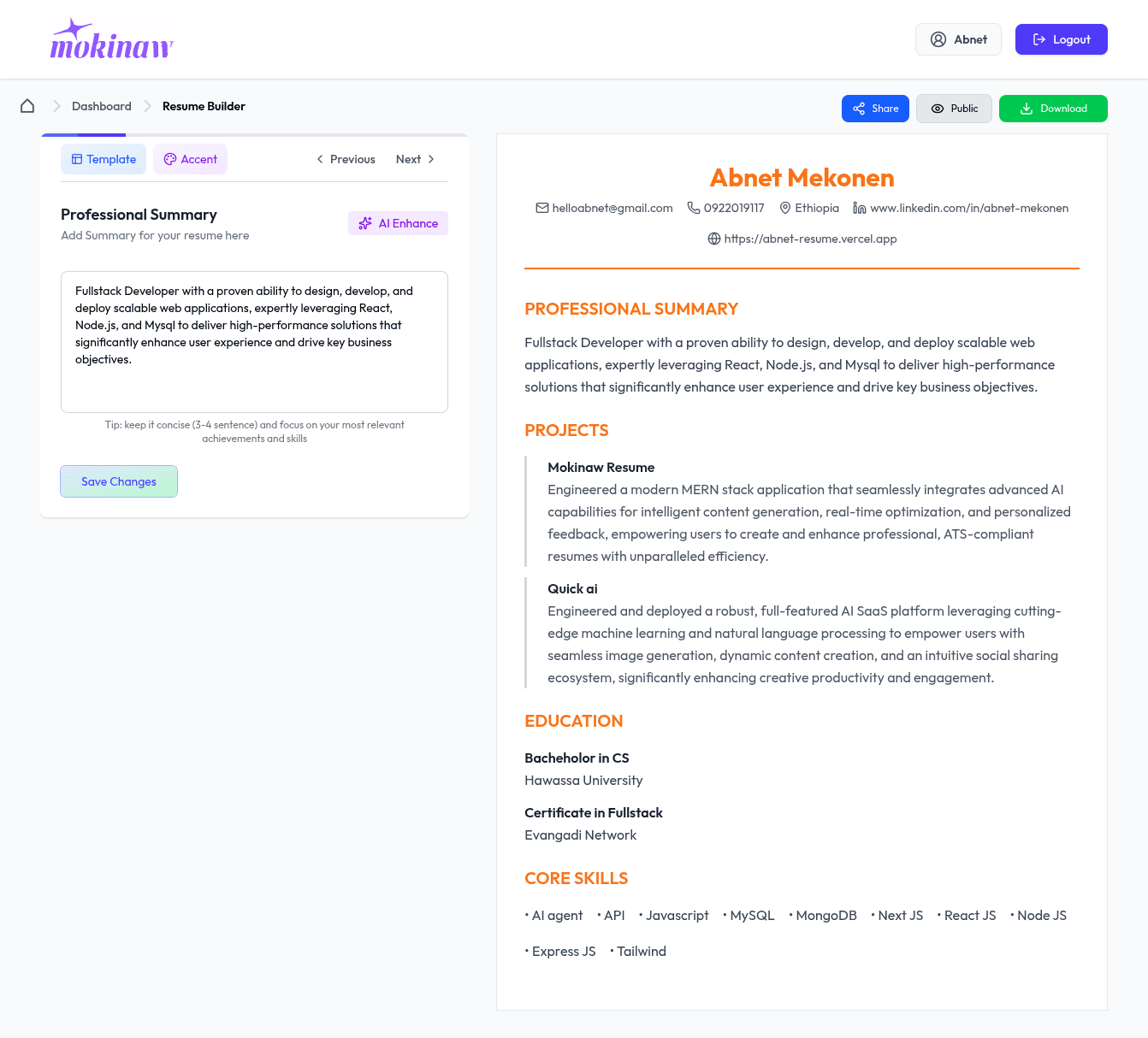AI Resume Builder screenshot 5
