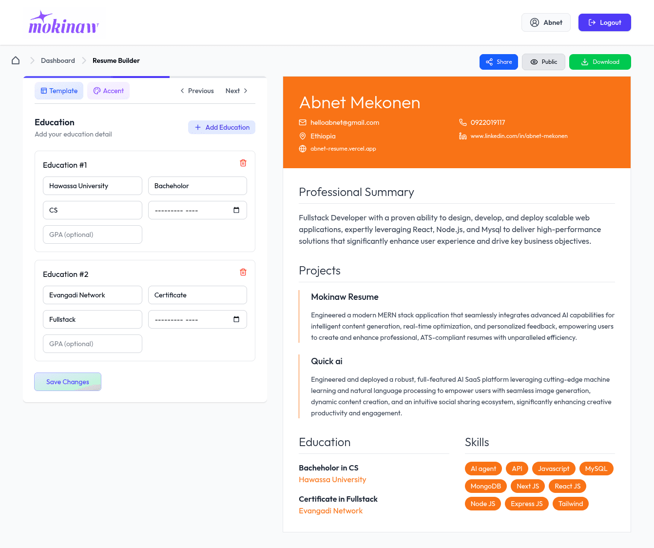 AI Resume Builder screenshot 6