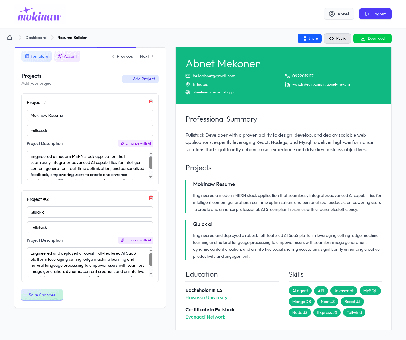 AI Resume Builder screenshot 7