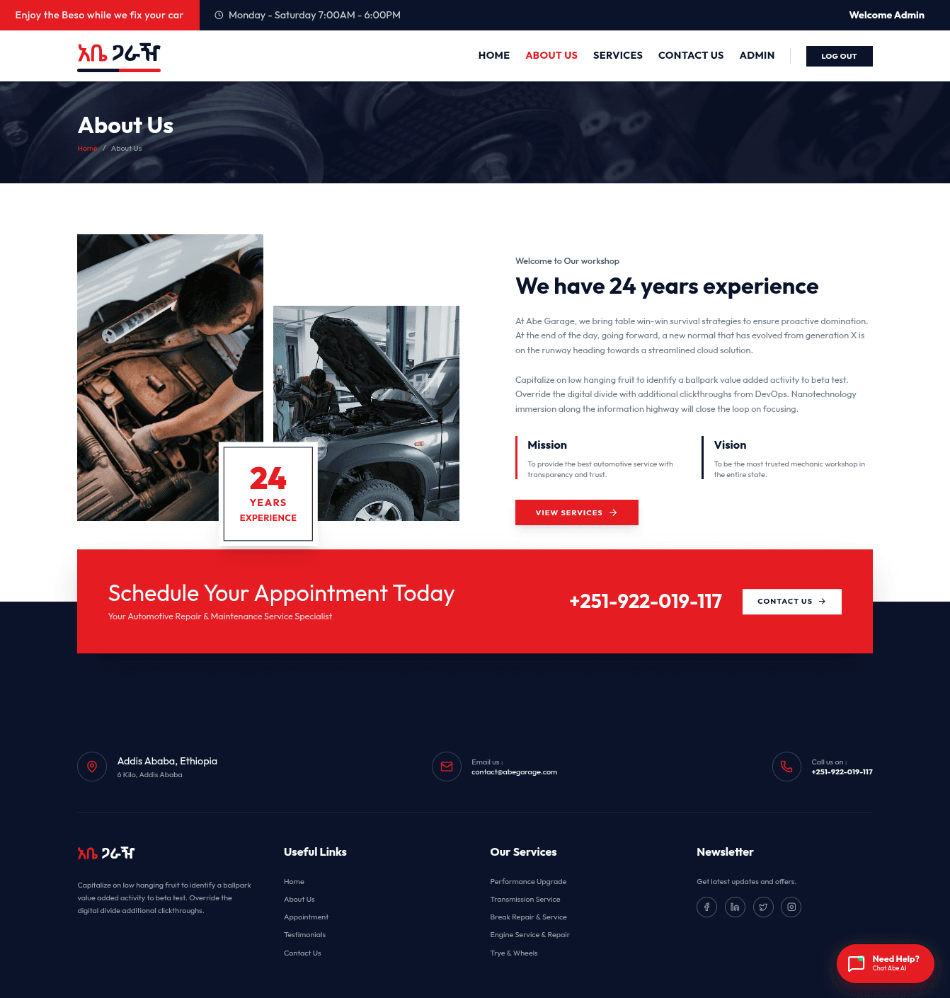 Abe Garage screenshot 2