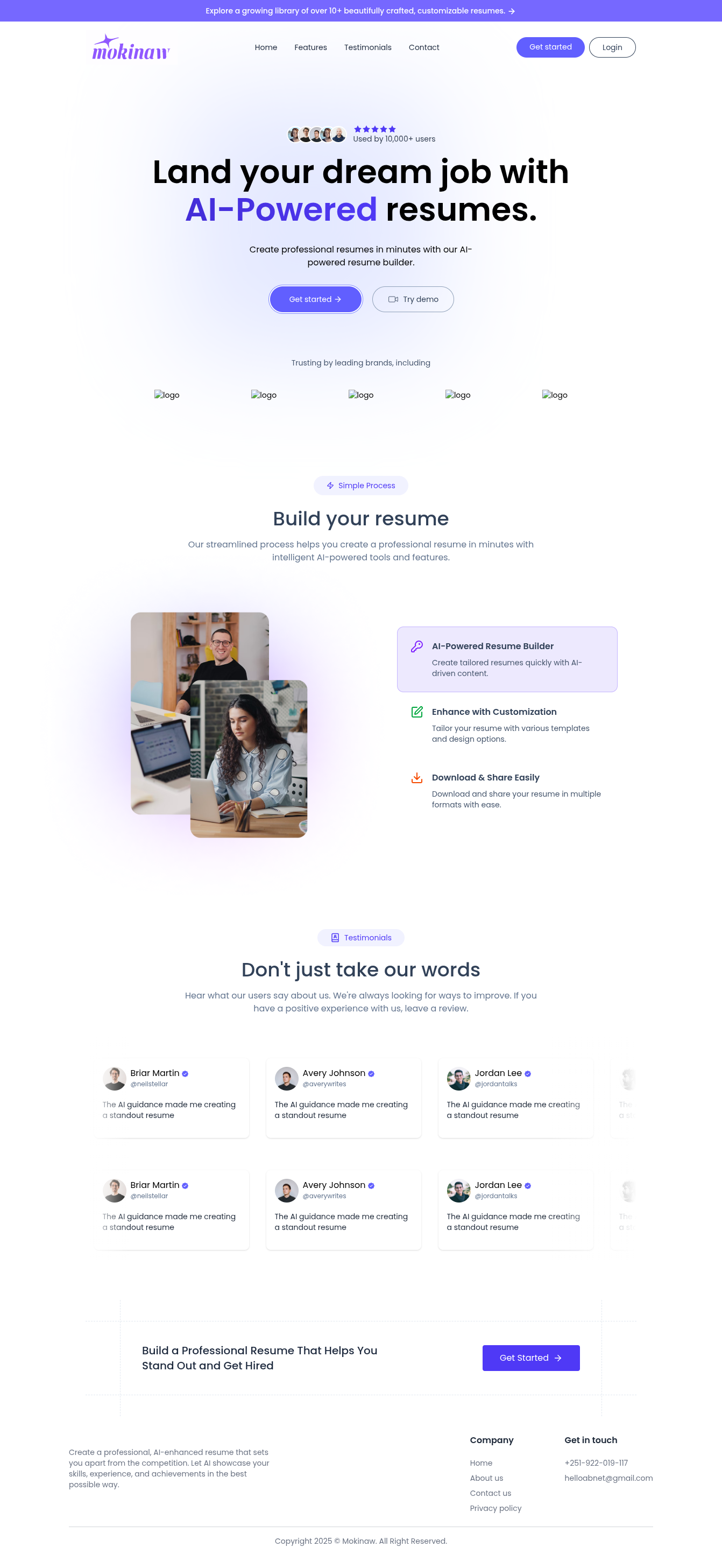 AI Resume Builder